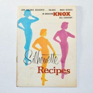 Vintage Knox Silhouette Recipes Booklet